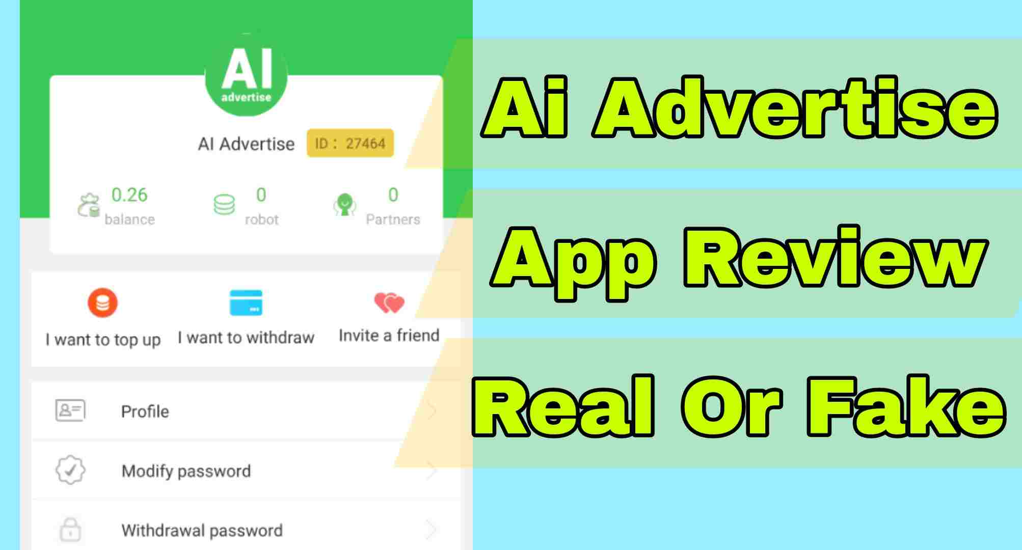 Ai Advertise App Review Real Or Fake
