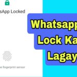Whatsapp Par Lock Kaise Lagaye
